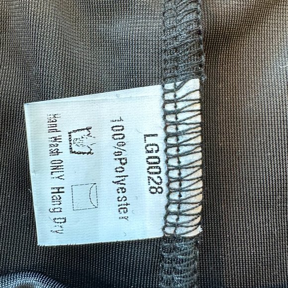 Elegant Black Kids Leggings with Lace Detail - Picture 4 of 5